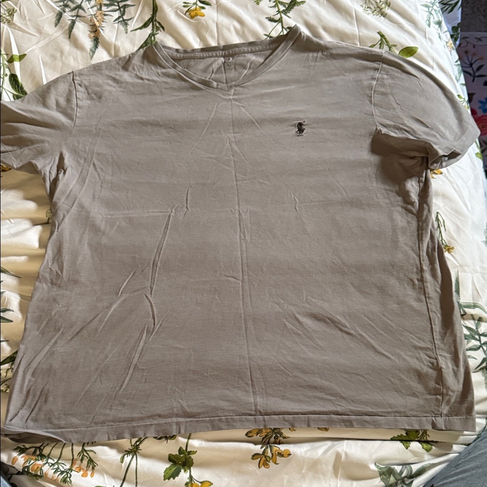 Polo Ralph Lauren Khaki Short Sleeve Shirt